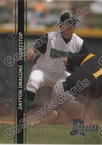 2009 Dayton Dragons Chris Valaika