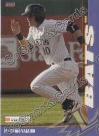 2010 Louisville Bats Chris Valaika