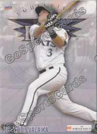 2011 Louisville Bats Chris Valaika