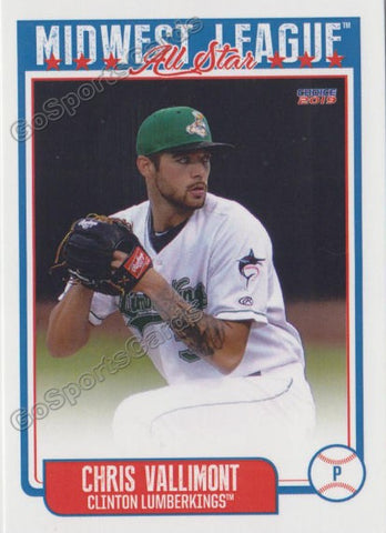 2019 Midwest League All Star Western BT Chris Vallimont