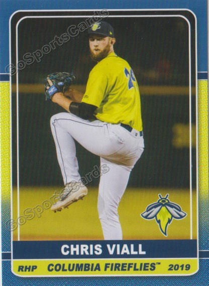 2019 Columbia Fireflies Chris Viall