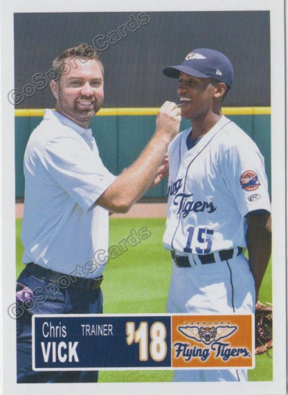 2018 Lakeland Flying Tigers Chris Vick