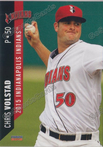 2015 Indianapolis Indians Chris Volstad
