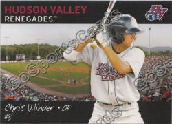 2011 Hudson Valley Renegades Chris Winder