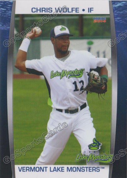 2014 Vermont Lake Monsters Chris Wolfe