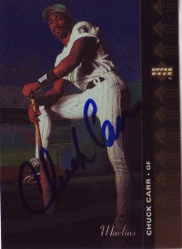 Chuck Carr 1994 Upper Deck SP #108 (Autograph)