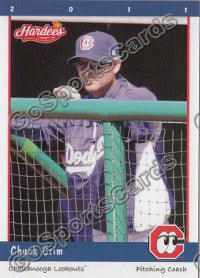 2011 Chattanooga Lookouts Chuck Crim