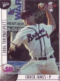 2004 South Atlantic League SAL Top Chuck James