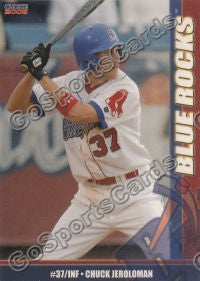 2006 Wilmington Blue Rocks Chuck Jeroloman