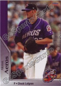 2009 Akron Aeros Chuck Lofgren
