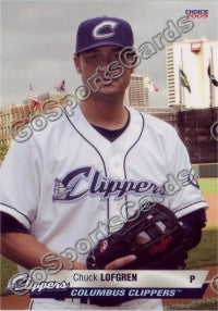 2009 Columbus Clippers Chuck Lofgren