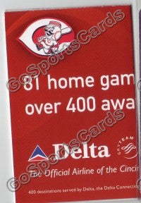 2007 Cincinnati Reds Pocket Schedule