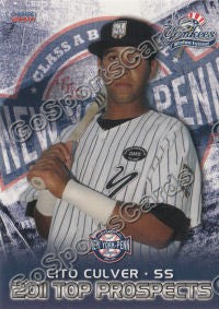 2011 New York Penn League Top Prospects NYPL Cito Culver