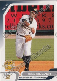 2012 Charleston Riverdogs Cito Culver
