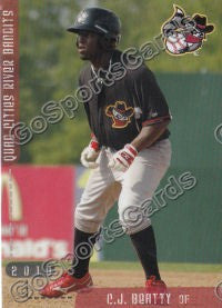2010 Quad Cities River Bandits CJ Beatty