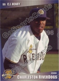 2006 Charleston RiverDogs CJ Henry