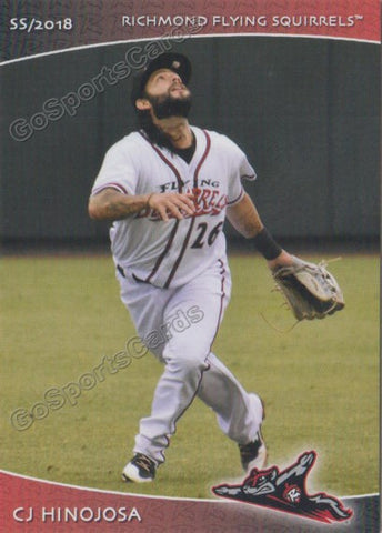 2018 Richmond Flying Squirrels CJ Hinojosa