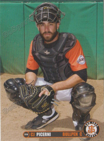 2018 San Jose Giants CJ Picerni