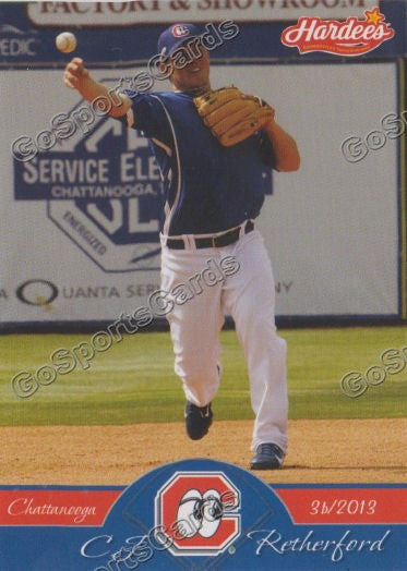 2013 Chattanooga Lookouts CJ Retherford