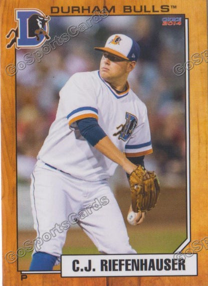 2014 Durham Bulls CJ Riefenhauser