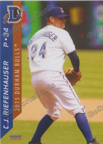 2015 Durham Bulls CJ Riefenhauser