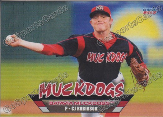 2013 Batavia Muckdogs Cj Robinson