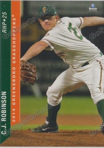 2014 Greensboro Grasshoppers CJ Robinson