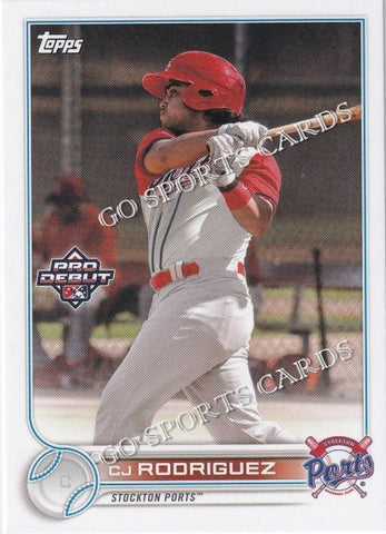 2022 Topps Pro Debut CJ Rodriguez PD-33