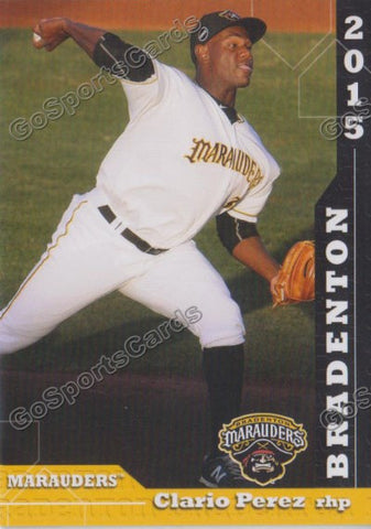 2015 Bradenton Marauders Clario Perez