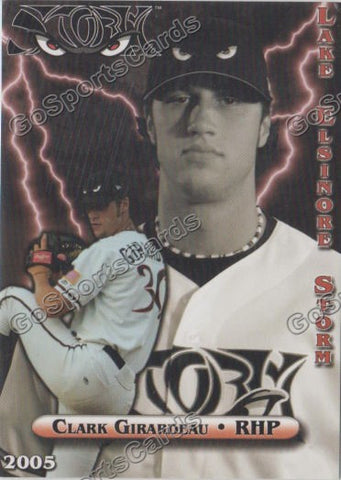 2005 Lake Elsinore Storm Clark Girardeau