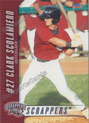 2017 Mahoning Valley Scrappers Clark Scolamiero