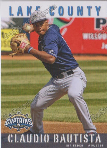 2015 Lake County Captains Claudio Bautista