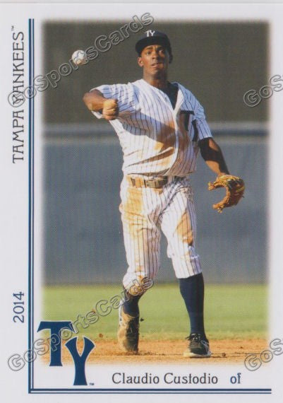 2014 Tampa Yankees Claudio Custodio