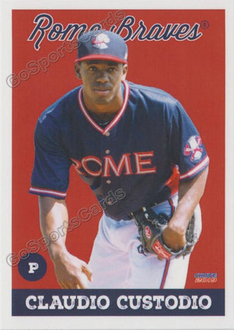2019 Rome Braves Claudio Custodio