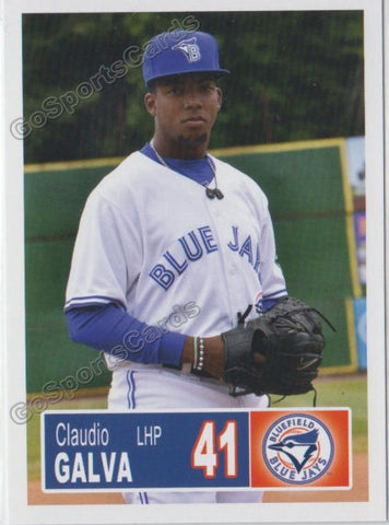 2018 Bluefield Blue Jays Claudio Galva