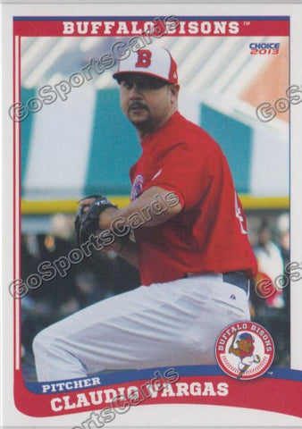 2013 Buffalo Bisons Claudio Vargas