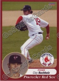 2009 Pawtucket Red Sox Clay Buchholz