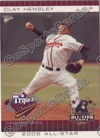 2005 Pacific Coast League All-Star Game Multi-Ad Clay Hensley