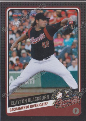 2015 Sacramento River Cats Clayton Blackburn