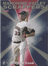 2009 Mahoning Valley Scrappers Clayton Cook