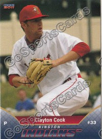 2011 Kinston Indians Clayton Cook