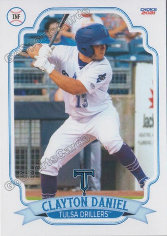 2021 Tulsa Drillers Clayton Daniel