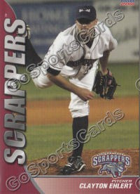 2010 Mahoning Valley Scrappers Clayton Ehlert
