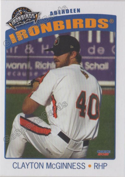 2021 Aberdeen Ironbirds Clayton McGinness