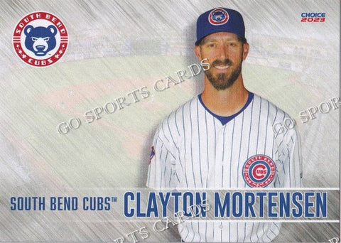 2023 South Bend Cubs Clayton Mortensen