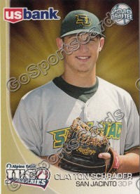 2011 JUCO World Series 2010 Draftee Clayton Schrader