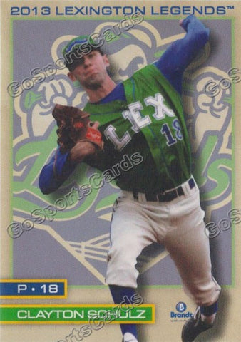 2013 Lexington Legends Clayton Schulz