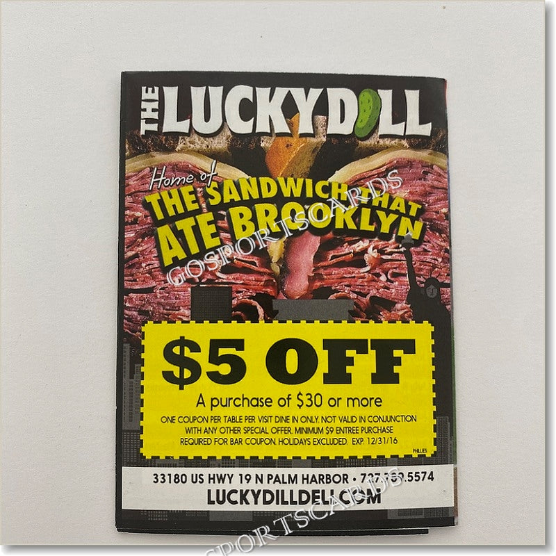 2016 Clearwater Threshers Pocket Schedule B Go Sports Cards 2016-clearwater-threshers-pocket-schedule-b-go-sports-cards