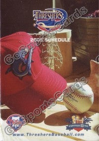 2005 Clearwater Threshers Pocket Schedule