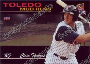 2010 Toledo Mud Hens Clete Thomas